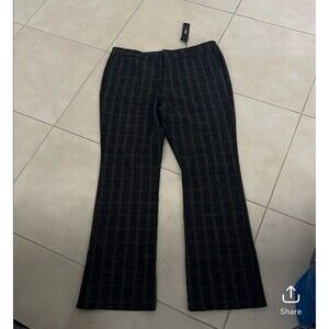 NWT fashion nova mens sz 38 pants plaid 1298